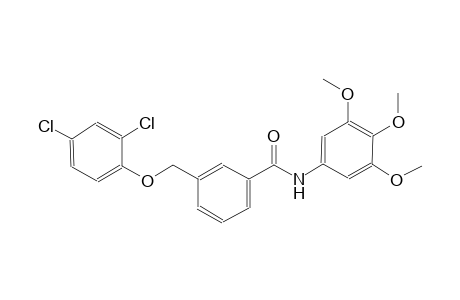 3-[(2,4-dichlorophenoxy)methyl]-N-(3,4,5-trimethoxyphenyl)benzamide