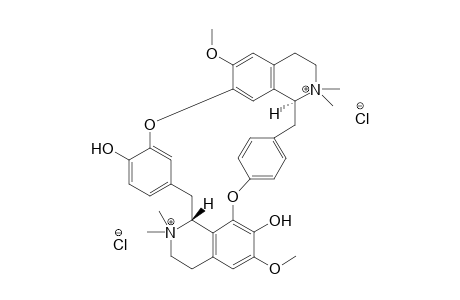 7,23-Dioxa-15,30-diazoniaheptacyclo[22.6.2.2(3,6).1(8,12).1(18,22).0(16,34).0(27,31)]hexatriaconta-3,5,8,10,12(34),18,20,22(33),24,26,31,35-dodecaene, 9,21-dihydroxy-10,25-dimethoxy-15,15,30,30-tetramethyl-, dichloride, (1S,16R)-