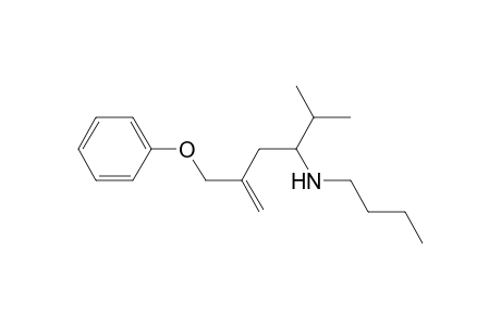 N-Butyl-1-isopropyl-3-(phenoxymethyl)-3-butenamine