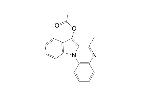(6-methylindolo[1,2-a]quinoxalin-7-yl) acetate