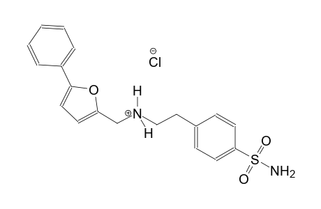 2-furanmethanaminium, N-[2-[4-(aminosulfonyl)phenyl]ethyl]-5-phenyl-, chloride