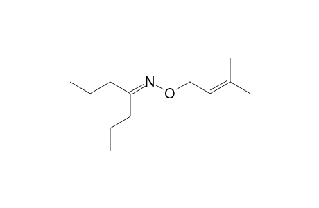 Heptan-4-one O-[(3-methylbut-2-enyl]oxime