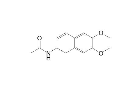 N-[2-(2-ethenyl-4,5-dimethoxy-phenyl)ethyl]ethanamide