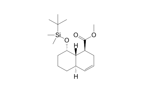 (1S,4aR,8S,8aS)-8-[tert-butyl(dimethyl)silyl]oxy-1,2,4a,5,6,7,8,8a-octahydronaphthalene-1-carboxylic acid methyl ester