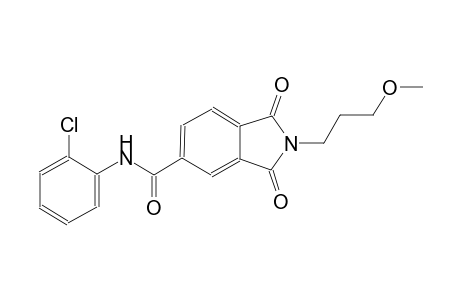 1H-isoindole-5-carboxamide, N-(2-chlorophenyl)-2,3-dihydro-2-(3-methoxypropyl)-1,3-dioxo-