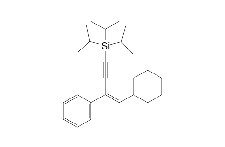 (Z)-(4-Cyclohexyl-3-phenylbut-3-en-1-yn-1-yl)triisopropylsilane