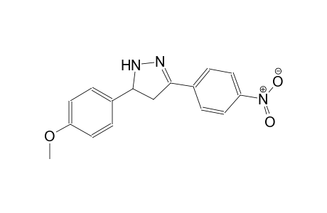 5-(4-Methoxyphenyl)-3-(4-nitrophenyl)-4,5-dihydro-1H-pyrazole