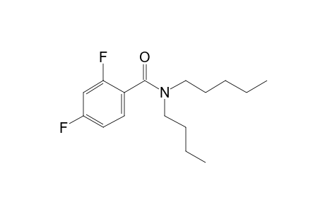 Benzamide, 2,4-difluoro-N-butyl-N-pentyl-