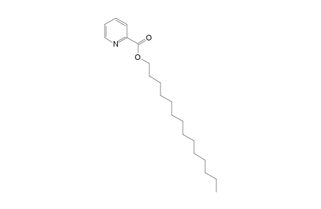 2-Pyridinecarboxylic acid, tetradecyl ester