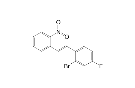 2-bromanyl-4-fluoranyl-1-[(E)-2-(2-nitrophenyl)ethenyl]benzene