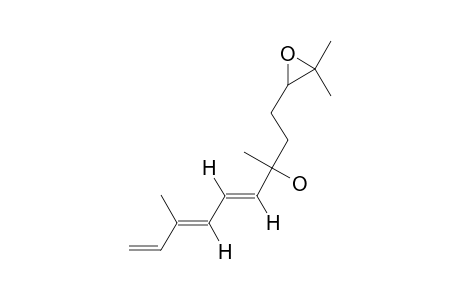 (7R*,10R*,3E,5E)-and-(7R*,10S*,3E,5E)-10,11-Epoxy-3,7,11-trimethyldodeca-1,3,5-trien-7-ol