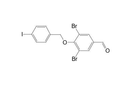 3,5-Dibromo-4-(4-iodo-benzyloxy)-benzaldehyde