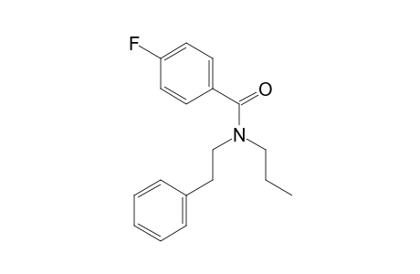 Benzamide, 4-fluoro-N-(2-phenylethyl)-N-propyl-