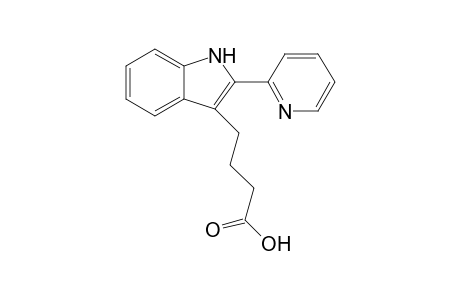 4-[2-(pyridin-2-yl)-1H-indol-3-yl]butanoic acid