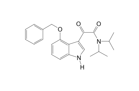 4-Benzyloxy-N,N-diisopropylindol-3-ylglyoxylamide