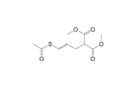 (E/Z)-Dimethyl 2-(3-(acetylthio)allyl)malonate
