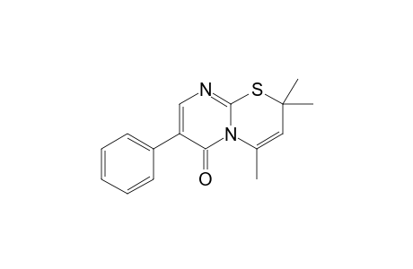 2,2,4-trimethyl-7-phenyl-6-pyrimido[2,1-b][1,3]thiazinone