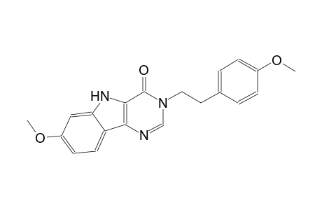 7-methoxy-3-[2-(4-methoxyphenyl)ethyl]-3,5-dihydro-4H-pyrimido[5,4-b]indol-4-one
