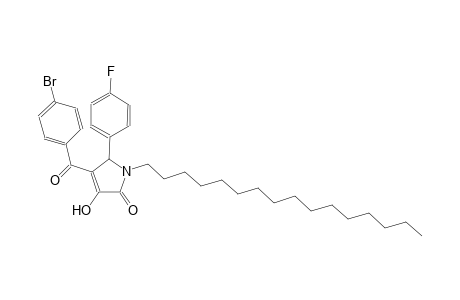 4-(4-bromobenzoyl)-5-(4-fluorophenyl)-1-hexadecyl-3-hydroxy-1,5-dihydro-2H-pyrrol-2-one