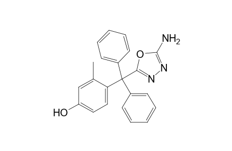 alpha4-(5-amino-1,3,4-oxadiazol-2-yl)-alpha4, alpha4-diphenyl-3,4-xylenol