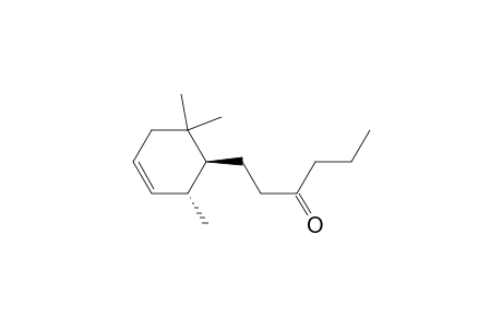 3-Hexanone, 1-(2,6,6-trimethyl-3-cyclohexen-1-yl)-, trans-