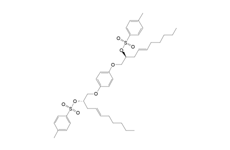 1,4-Bis((E)-2(S)-2-(tosyloxy)-4-decen-1-yloxy)benzene