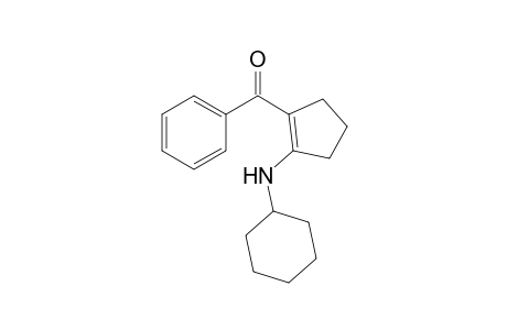 [2-(cyclohexylamino)-1-cyclopenten-1-yl](phenyl)methanone