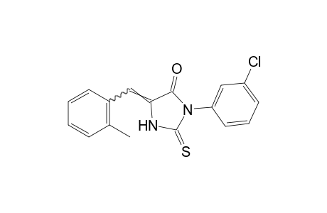3-(m-Chlorophenyl)-5-(o-methylbenzlidene)-2-thiohydantoin