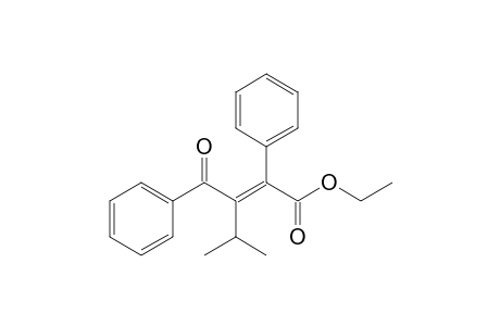 3-Benzoyl-4-methyl-2-phenylpent-2-enoic acid ethyl ester