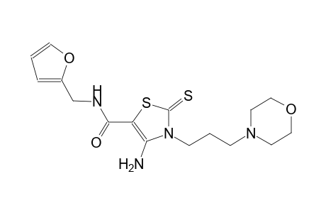 5-thiazolecarboxamide, 4-amino-N-(2-furanylmethyl)-2,3-dihydro-3-[3-(4-morpholinyl)propyl]-2-thioxo-