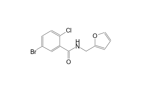 5-bromo-2-chloro-N-(2-furylmethyl)benzamide