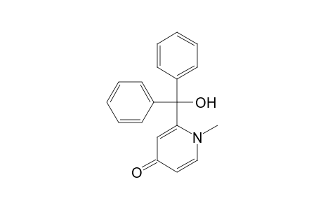 4(1H)-Pyridinone, 2-(hydroxydiphenylmethyl)-1-methyl-