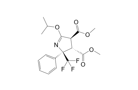 (2R,3S,4S)-Dimethyl-3,4-dihydro-5-isopropyloxy-2-phenyl-2-trifluoromethyl-2H-pyrrole-3,4-dicarboxylate