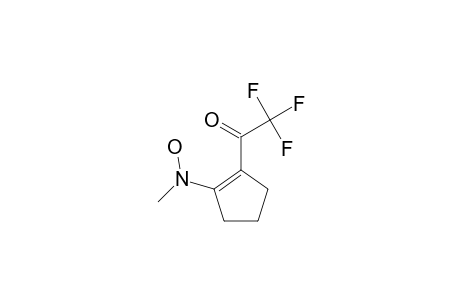 2,2,2-trifluoro-1-[2-(hydroxy-methylamino)-1-cyclopentenyl]ethanone