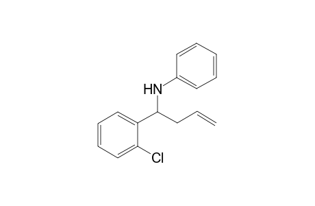 N-(1-(2-chlorophenyl)but-3-enyl)aniline