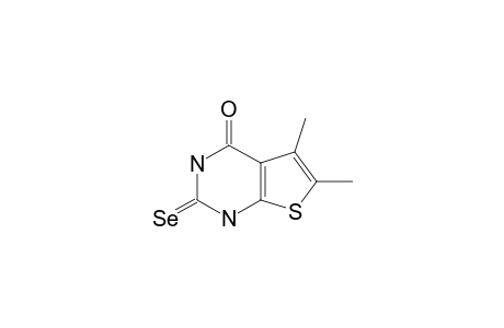 5,6-DIMETHYL-2-SELENOXO-1,2-DIHYDRO-THIENO-[2,3-D]-PYRIMIDINE-4-ONE