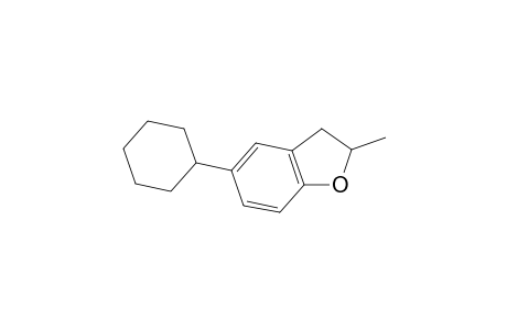 Benzofuran, 5-cyclohexyl-2,3-dihydro-2-methyl-