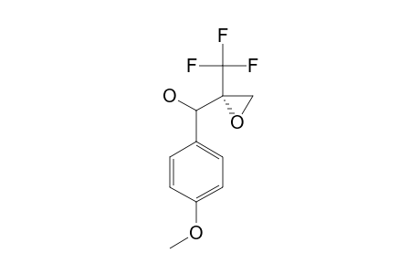 2,3-EPOXY-1-(4-METHOXYPHENYL)-2-TRIFLUOROMETHYL-1-PROPANOL;MAJOR-ISOMER