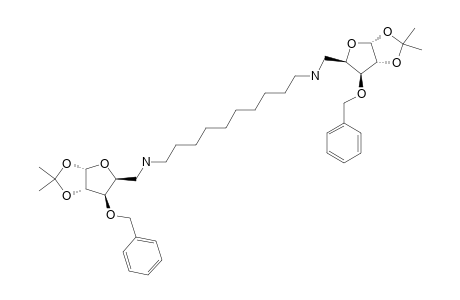 N(1),N(10)-BIS-[3-O-BENZYL-5-DEOXY-1,2-O-ISOPROPYLIDENE-ALPHA-D-XYLOFURANOS-5-YL]-1,10-DIAMINODECANE