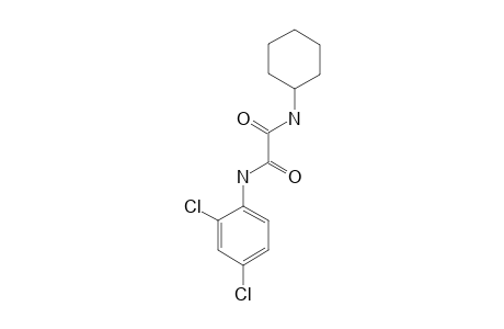 N-CYCLOHEXYL-N'-(2,4-DICHLOROPHENYL)OXAMIDE