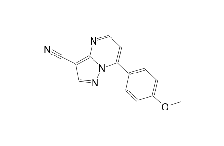 7-(4-methoxyphenyl)pyrazolo[1,5-a]pyrimidine-3-carbonitrile