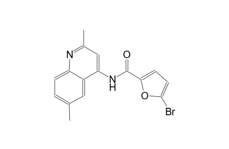 2-furancarboxamide, 5-bromo-N-(2,6-dimethyl-4-quinolinyl)-