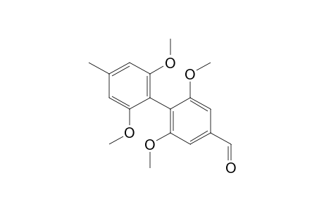 4-(2,6-dimethoxy-4-methyl-phenyl)-3,5-dimethoxy-benzaldehyde