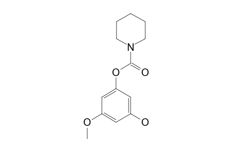 3-HYDROXY-5-METHOXYPHENYL-N-PIPERIDINYLCARBAMATE