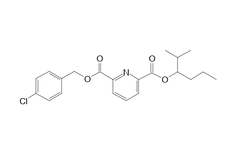 2,6-Pyridinedicarboxylic acid, 4-chlorobenzyl 2-methylhex-3-yl ester