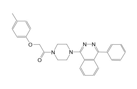 1-{4-[(4-methylphenoxy)acetyl]-1-piperazinyl}-4-phenylphthalazine