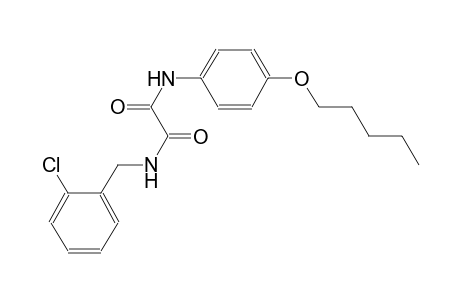 ethanediamide, N~1~-[(2-chlorophenyl)methyl]-N~2~-[4-(pentyloxy)phenyl]-