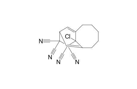10-Chloro-11,11,12,12-tetracyanotricyclo[7.3.1.0(3,10)]trideca-2,9(13)-diene