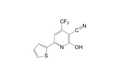 2-hydroxy-6-(2-thienyl)-4-(trifluoromethyl)nicotinonitrile