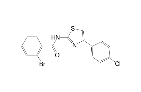 2-bromo-N-[4-(4-chlorophenyl)-1,3-thiazol-2-yl]benzamide